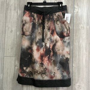 a.gain Tie Dye Jogger Skirt Medium